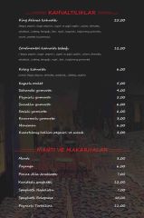 Menü Tasarımları, Örnekleri 7