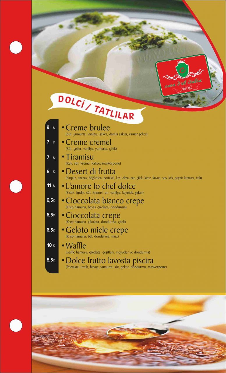 Menü Tasarım Örnekleri 23