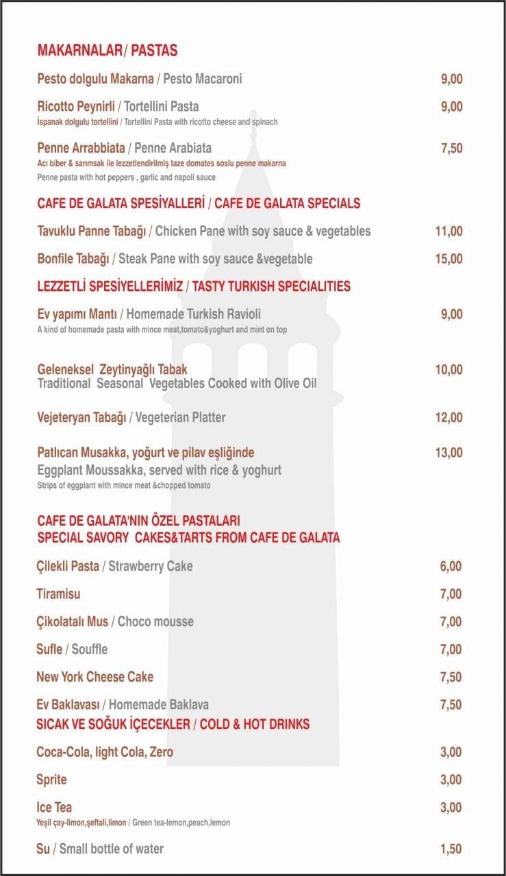 Menü Tasarım Örnekleri 36