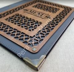 Ahşap Menü Kabı