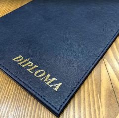 Deri Diploma Kabı