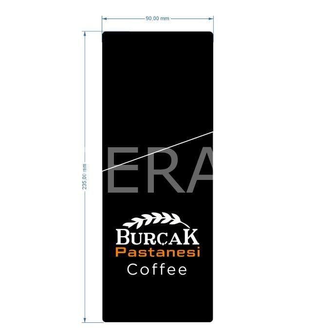 Burçak Pastanesi Çatal Bıçak Kılıfı