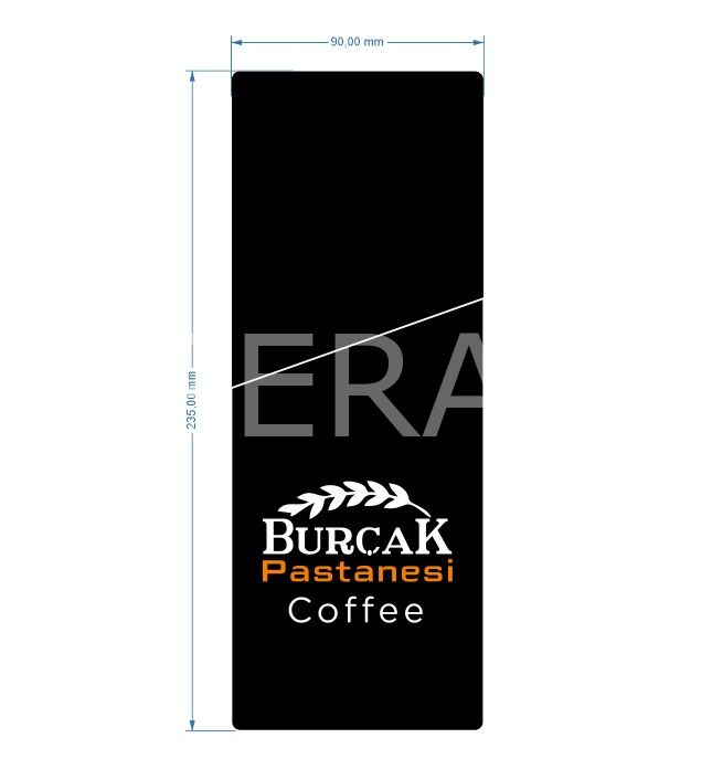 Burçak Pastanesi Çatal Bıçak Kılıfı