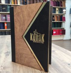 Ahşap Menü Kabı - Model 333